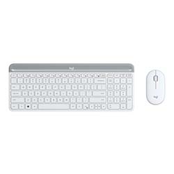 MK470 White - Slim Wireless Combo