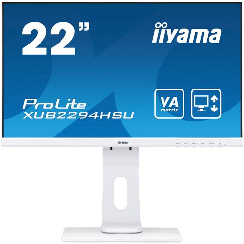 XUB2294HSU-W1 - 22" VA/4ms/FHD/HDMI/VGA/USB/DP/HP