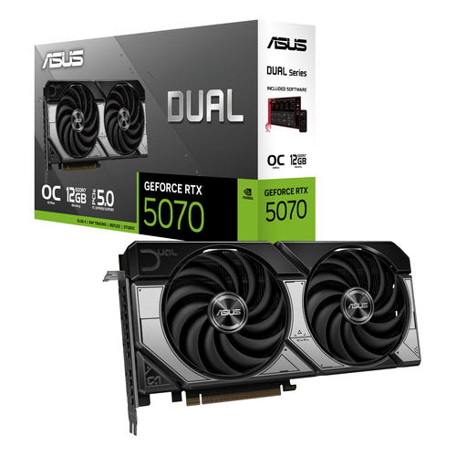 Dual GeForce RTX 5070 12GB GDDR7
