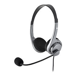 Casque micro HP Stereo USB Headset - T1A67AA - CARON Informatique - Calais