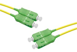 Jarretière optique duplex mono - SC-APC/SC-APC 1m#