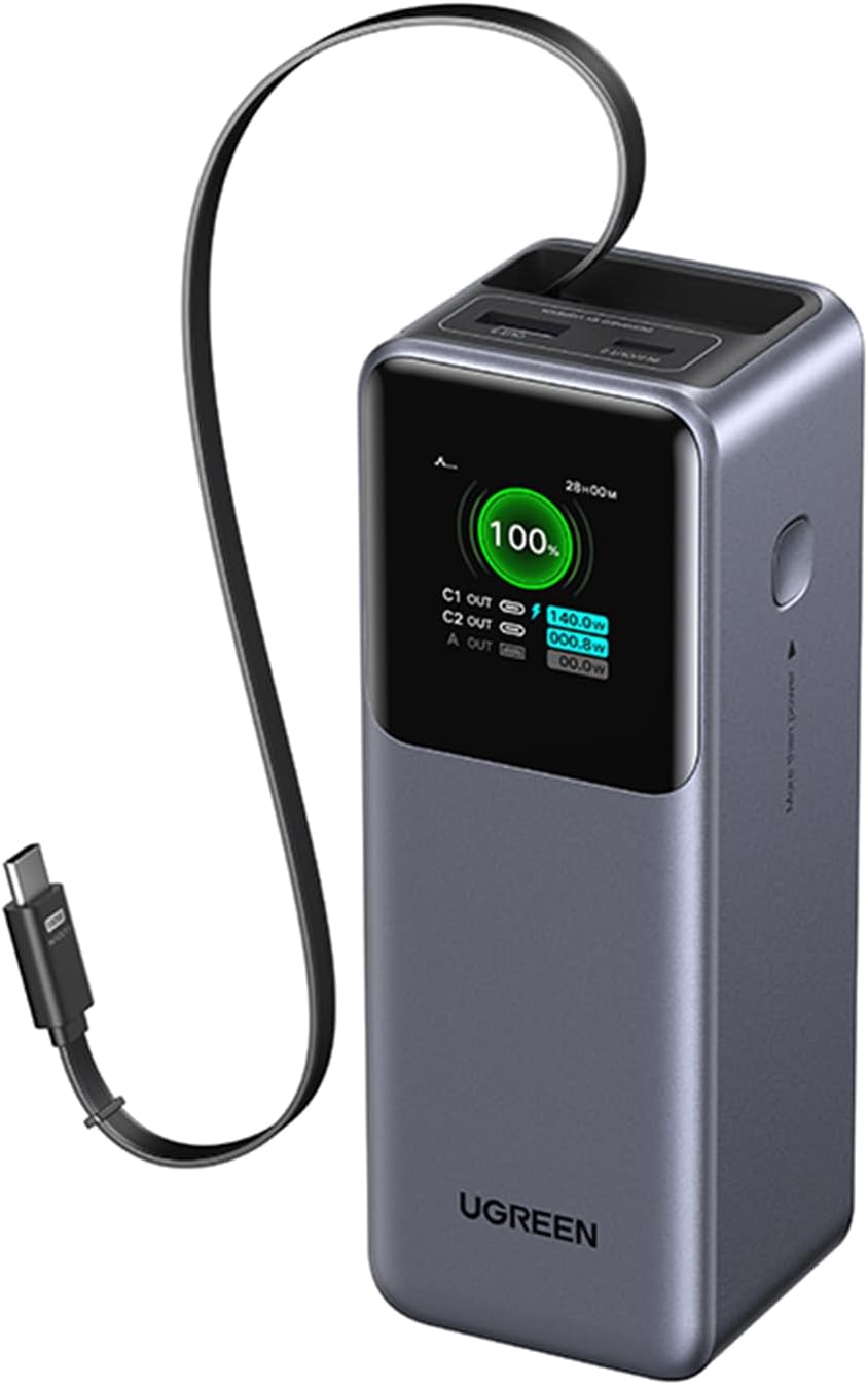 PowerBank 2 ports/20000mAh/165W + Câble USB-C