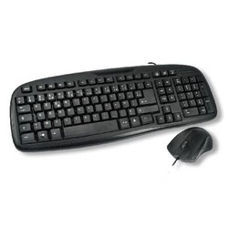 Kit clavier+souris USB Noir#