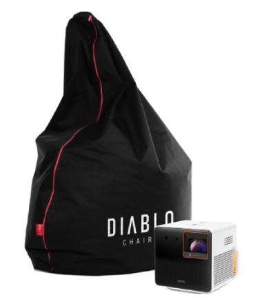 X300G GAMING 4K + Pouf Gamer - Noir