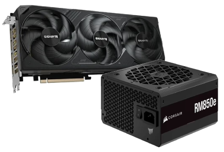 RTX 5070Ti WF OC SFF 16Go + RM850e 850W Gold 3.1