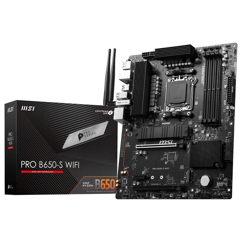 PRO B650-S WIFI - B650/AM5/DDR5/ATX