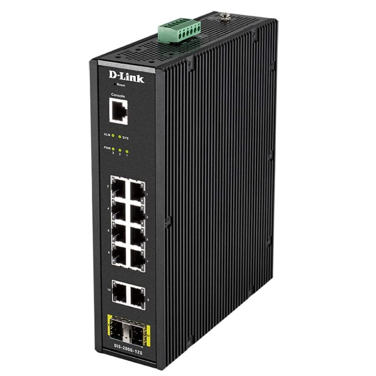 DIS-200G-12S - 10 (ports)/10/100/1000/Sans POE/Manageable