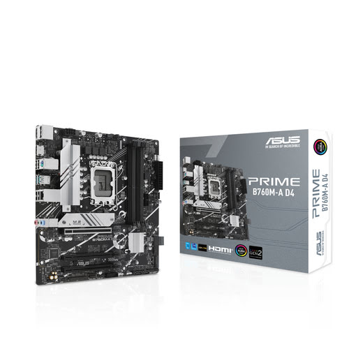 PRIME B760M-A D4 - B760/LGA1700/DDR4/mATX
