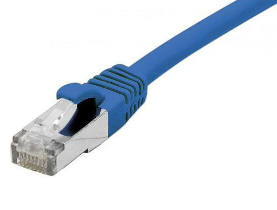 Cable RJ45 Cat 6 S/FTP LSZH Snagless Bleu - 2m