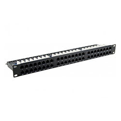 Panneau 1U 19" 48 ports CAT6 UTP 