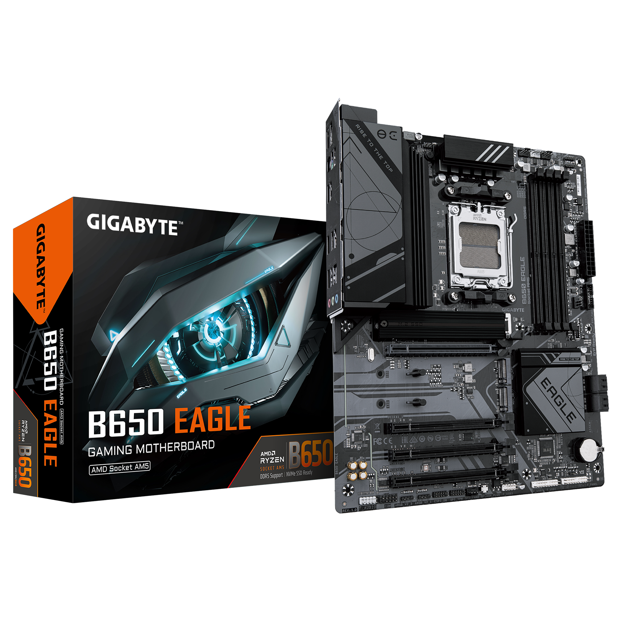 B650 EAGLE - B650/AM5/DDR5/ATX-Seconde Vie-Etat Satisfaisant