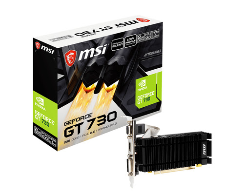 GT 730 N730K-2GD3H/LPV1 - GT730/2Go/VGA/DVI/HDMI