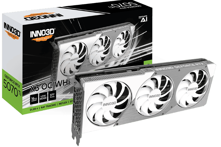 GeForce RTX 5070 Ti X3 OC WHITE