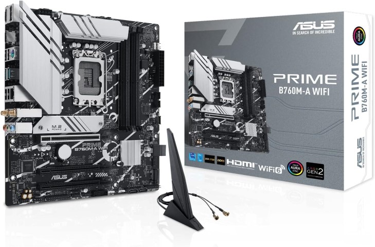 PRIME B760M-F WIFI - B760/LGA1700/DDR5/mATX-Seconde Vie-Très Bon Etat