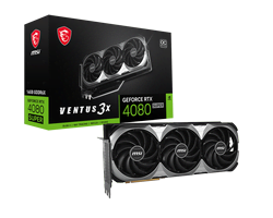 GeForce RTX 4080 SUPER 16G VENTUS 3X OC OEM-Seconde Vie-Etat Satisfaisant