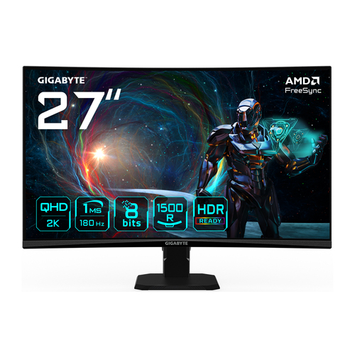 GS27QCA 27" CURVE QHD/180Hz/VA/1ms/HDR/Adap Sync