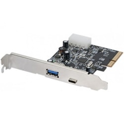 PCI-E 3.0 - 1 port USB 3.1 A + 1 port USB 3.1 C