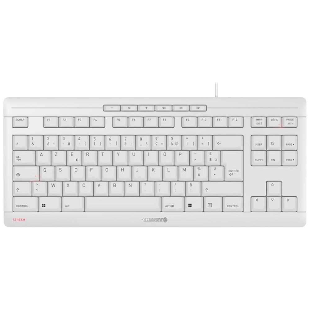 Stream Keyboard TKL - Filaire - Blanc