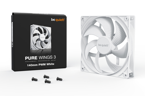 Pure Wings 3 140mm PWM Blanc