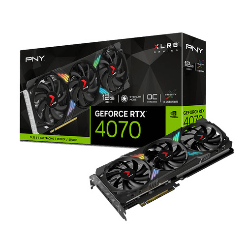 RTX 4070 12GB XLR8 VERTO Overclocked Edition