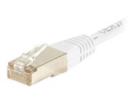 Cordon RJ45 catégorie 6 F/UTP blanc CCA - 7m 
