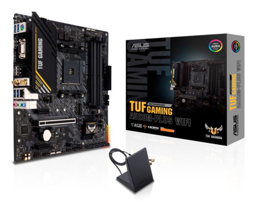 TUF Gaming A520M-PLUS WIFI - A520/AM4/DDR4/mATX