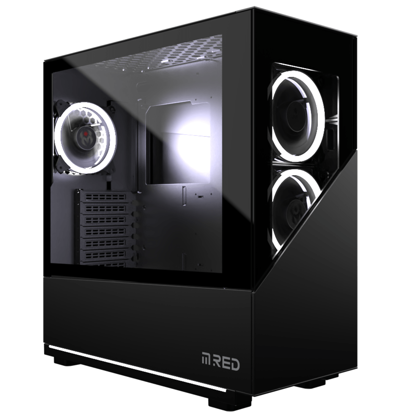 ELITE BLACK Rainbow ARGB MR-006 - MT/Sans Alim/ATX