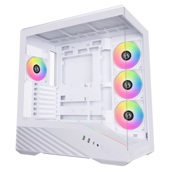 Vector V100 RGB Blanc - MT/Sans Alim/E-ATX