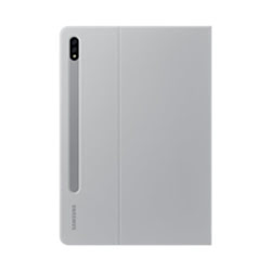 Book Cover EF-BT870 Gris pour Galaxy TAB S7