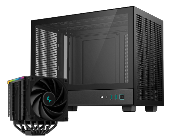 CH160 Noir - mT/SsAlim/Mini-ITX+AK620 DIGITAL Noir