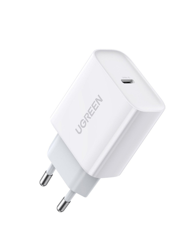 Chargeur secteur USB-C/1 port/20W/Blanc
