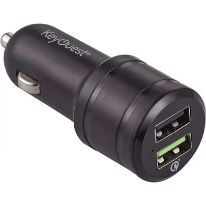 Chargeur allume cigare - 2xUSB - Noir#