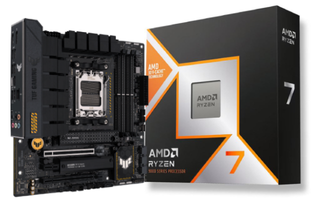 TUF GAMING B650M-PLUS + Ryzen 7 9800X3D