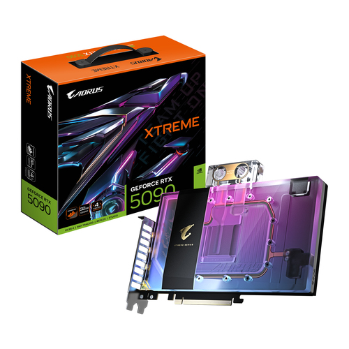 AORUS GeForce RTX 5090 XTREME WATERFORCE WB 32G