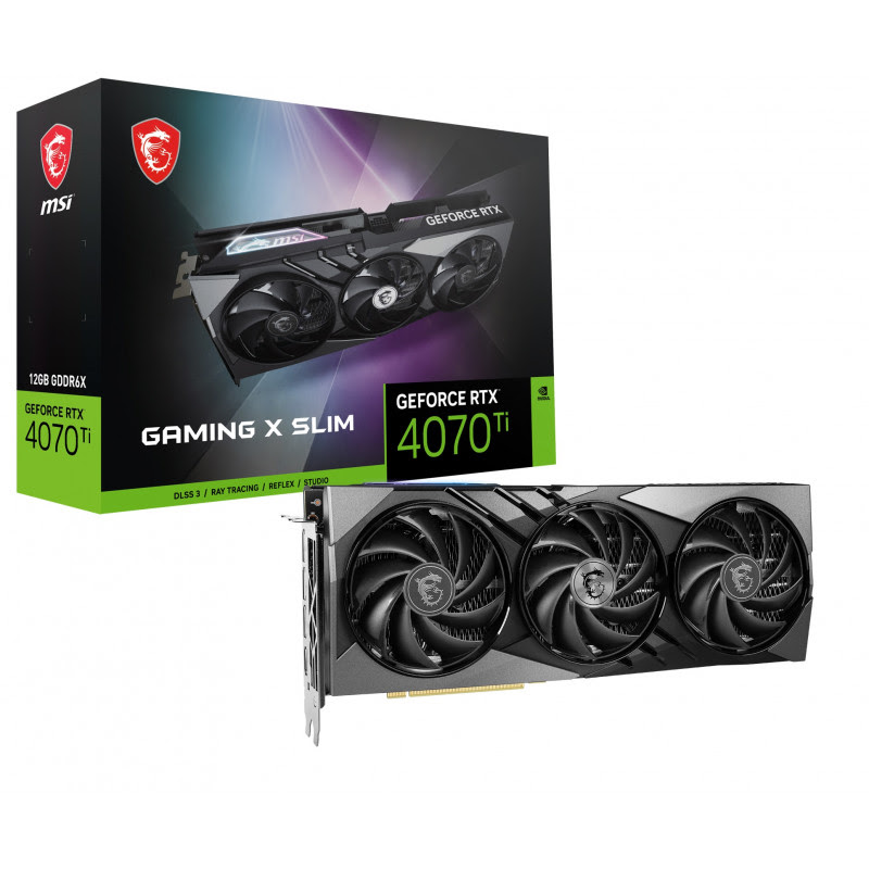 GeForce RTX 4070 Ti GAMING X SLIM 12G - DLSS3	