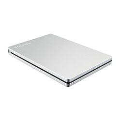 1To 2"1/2 USB3.0 Silver Canvio Slim - HDTD310ES3DA