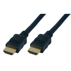Câble HDMI 2.0 Highspeed + Ethernet mâle/mâle - 1m