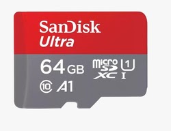 64GB Ultra microSDXC 140MB/s+SD Adapter