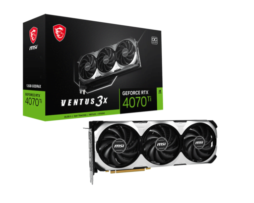 GeForce RTX 4070 Ti VENTUS 3X E1 12G OC