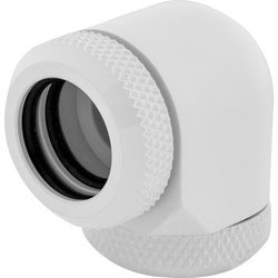 Fittings 90° Hydro X XF Hardline - 14mm Blanc (x2)#