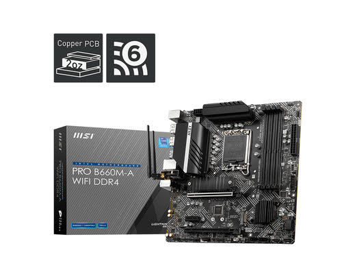 PRO B660M-A WIFI DDR4 - B660/DDR4/mATX