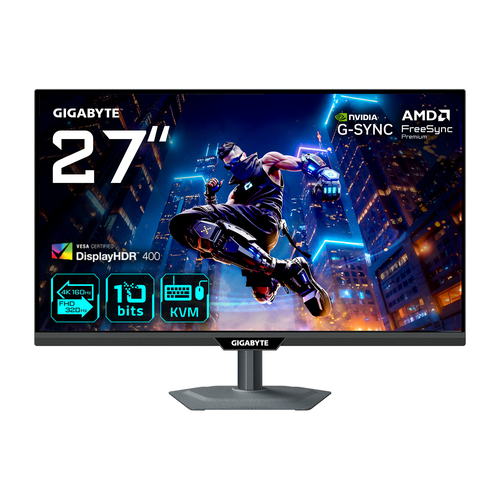 27"4K 160Hz+FHD 320Hz/F-IPS/USB-C/Pivot/HP/KVM