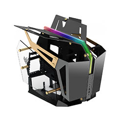 T-WINGS CMT-710 Gold - GT/Sans Alim/E-ATX + ITX