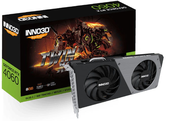 GeForce RTX 4060 TWIN X2 V2 -Seconde Vie-Très Bon Etat