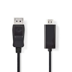 Câble DisplayPort 1.2 vers HDMI 1.2 mâle/mâle - 2m