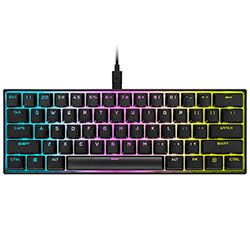 K65 Mini 60% - Noir/RGB/Filaire/Cherry MX Red