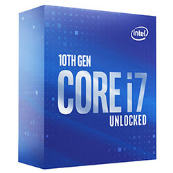 Core i7-10700K - 3.8GHz/16Mo/LGA1200/Ss Vent./BOX