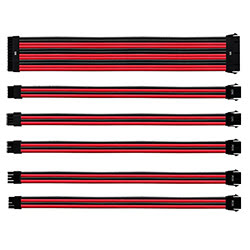 Kit câbles tressés (Red/Black) CMA-NEST16RDBK1-GL