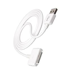 Cable USB 2.0 pour Iphone/Ipad/Ipod - 1.2m 
