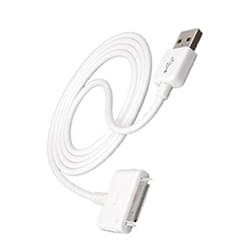 Cable USB 2.0 pour Iphone/Ipad/Ipod - 1.2m